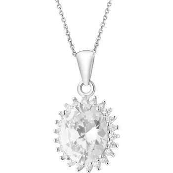 Přívěsek Stříbrný přívěsek se zirkony - AP538-7139