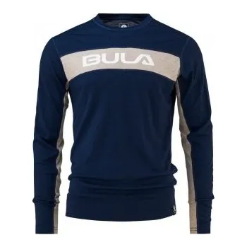 Bula Bula Retro Merino Wool Crew Navy