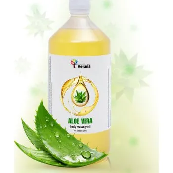 Masážní přípravek VERANA Masážní olej Aloe Vera 1000 ml