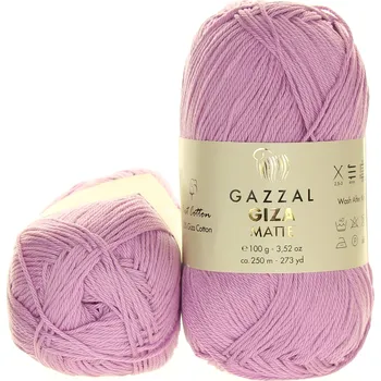 Příze Gazzal Giza Matte 5572 lila