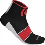 Cyklo ponožky ETAPE Sox černá-červená Velikost: 35-39