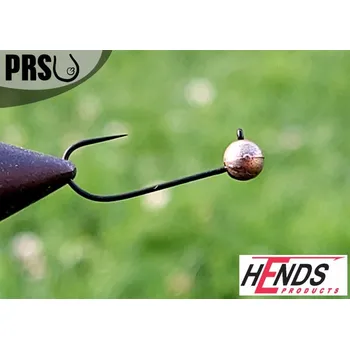 Rybářský háček Tungstenová hlavička bez protihrotu Hends velikost 10 barva Olive - 0,4g