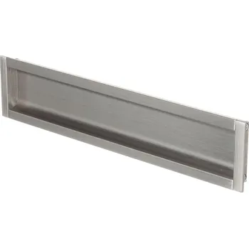 Nábytkové kování Interex Úchytka pro frézování PANTER / Nerez 96 mm