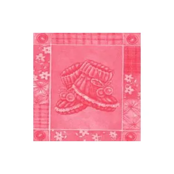 Papírový ubrousek Ubrousek, růžové bačkůrky 1 ks