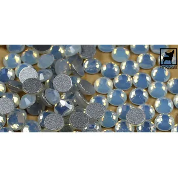 Kamínky na nehty White opal ss12 100ks