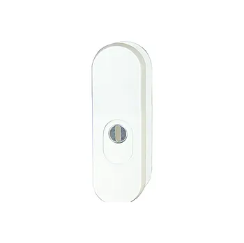 Dveřní kování Bezpečnostní rozeta RICHTER R103.ZA (F1, F4, F9, BÍLÁ), BÍLÁ, RICHTER BÍLÁ (RAL 9016M)