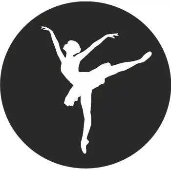 ON-DESIGN Potisk BALETKA Barva: bílá, Velikost motivu: A5