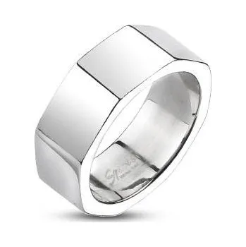 Prsten Prsten z chirurgické oceli osmihran