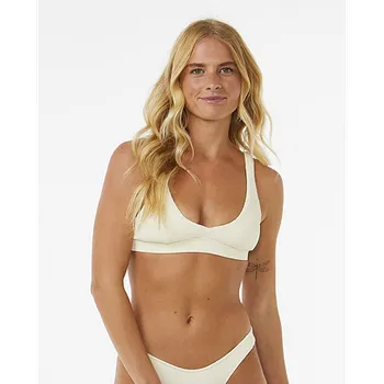 Dámské oblečení Plavky Rip Curl DREAMS ADJUSTABLE HALTER Off White velikost L