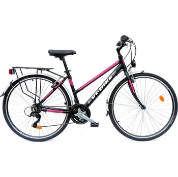 VT-BIKE BASIC ALU LADY Sport 2023 matná černá/růžová