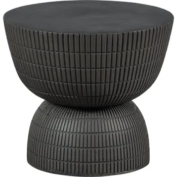 Konferenční stolek WOOOD Tmavě hnědý konferenční stolek Samy 40 cm