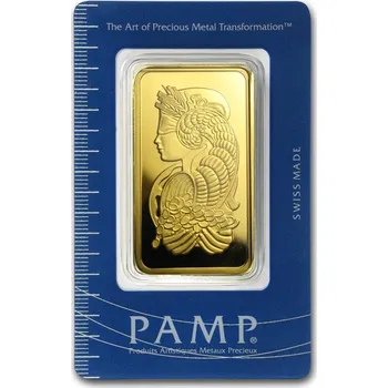 PAMP SA (Produits Artistiques Métaux Précieux) - Zlatý investiční slitek 100 g