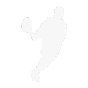 Polep vozidla Tenista 011 levá (09 - bílá) SAMOLEPKA NA AUTO, NÁLEPKA, FÓLIE, POLEP, TUNING, VLASTNÍ TEXT, TISK, AUTOSAMOLEPKY.cz, POLEPY, OBRÁZEK, LOGO, 3D STICKERS