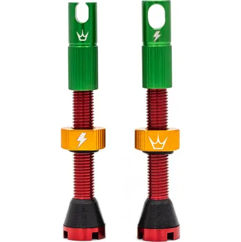 Duše na kolo PEATYS PEATY'S X 50to01 (MK2) RASTA BEZDUŠOVÉ VENTILKY 42MM (PTV2-42-RAS-12) Množ. Uni