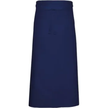 Pracovní zástěra Link Kitchen Wear Bistro zástěra s přední kapsou X968T Navy 100 x 100 cm