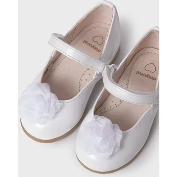 Dívčí baleríny Dívčí bílé společenské boty Mayoral 19-25 41531 (41531)