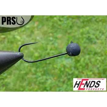 Rybářský háček Tungstenová hlavička bez protihrotu Hends velikost 10 barva Black - 0,9g