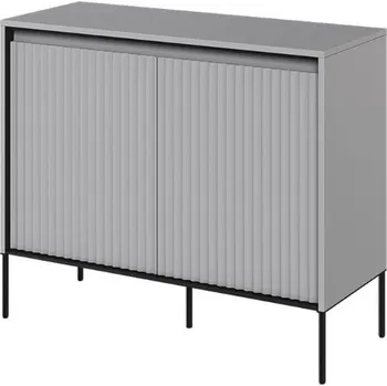 Komoda Dig-net nábytek Komoda SWING TR-02 s LED osvětlením | šedá