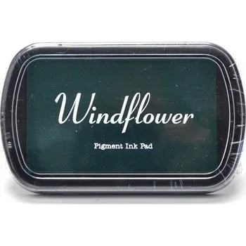 Dětské razítko Razítkovací polštářek hobby, 10 x 6 cm, tmavě zelený