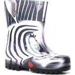 DEMAR TWISTER Print zebra, dětské holínky