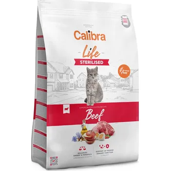 Krmivo pro kočku 6kg Calibra Cat Life Sterilised Beef