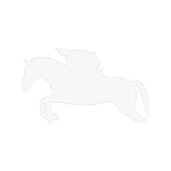 Samolepící dekorace Kůň 020 levá skok s jezdcem (09 - bílá) SAMOLEPKA NA AUTO, NÁLEPKA, FÓLIE, POLEP, TUNING, VLASTNÍ TEXT, TISK, AUTOSAMOLEPKY.cz, POLEPY, OBRÁZEK, LOGO, 3D STICKERS