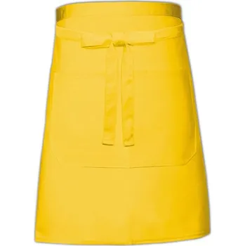 Pracovní zástěra Link Kitchen Wear Pekařská zástěra s kapsou X964T Yellow 90 x 50 cm