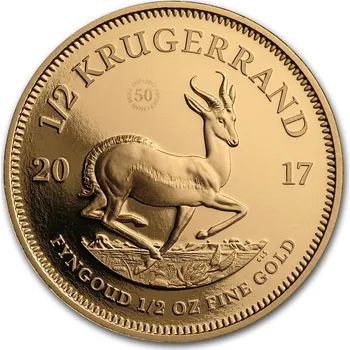 South African Mint Krugerrand 1/2 oz