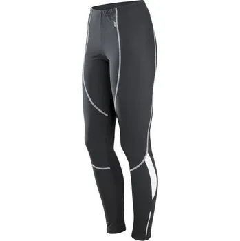 Cyklistické kalhoty Zimní kalhoty na kolo ETAPE Brava WS pas bez vložky dámské černá-bílá Velikost: M