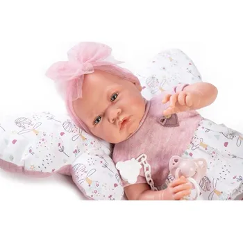 Panenka Recién Nacida con cojín mariposa