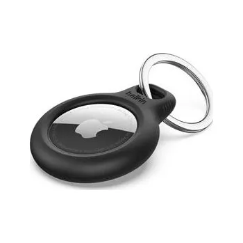 Pouzdro na mobilní telefon Bezpečné pouzdro Belkin pro AirTag s kroužkem na klíče, černá