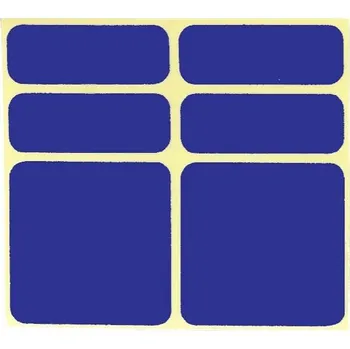 Cyklosvítilna FORCE Samolepka reflexní modrá