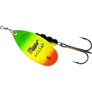Umělá nástraha Třpytka Mepps Aglia Fluo Firetiger 4