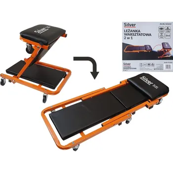Dílenské montážní lehátko Silver Dílenské montážní lehátko + stolek 2v1