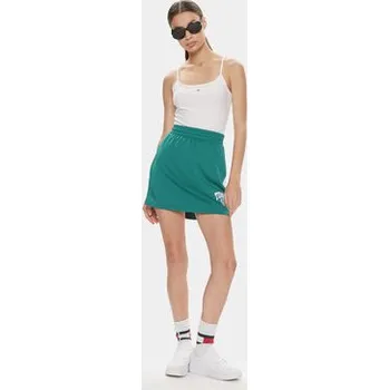 Dámská sukně Tommy Jeans Mini sukně Varsity DW0DW17877 Modrá Regular Fit M