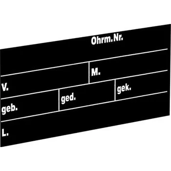 Tabulka stájová pro skot 40x22cm