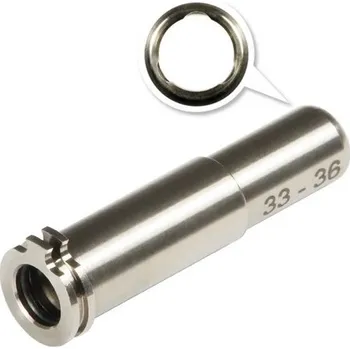MAXX CNC titanová nastavitelná tryska 33mm - 36mm Airsoft