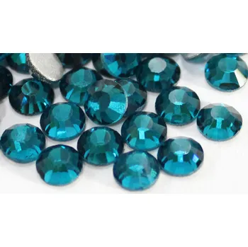 Kamínky na nehty Peacock blue ss4 145ks