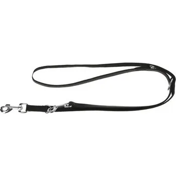 Vodítko pro psa Vodítko VEGAS kožené, černé varianta 20 mm / 100 cm