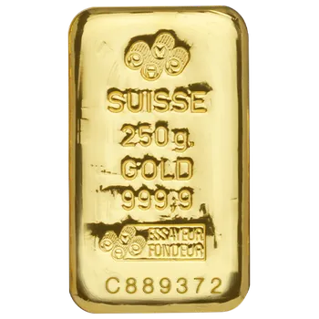 PAMP SA (Produits Artistiques Métaux Précieux) - Zlatý investiční slitek 250 g