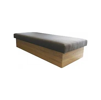 Postel Válenda ZDENKA 82cm Dub sonoma / látka hnědá