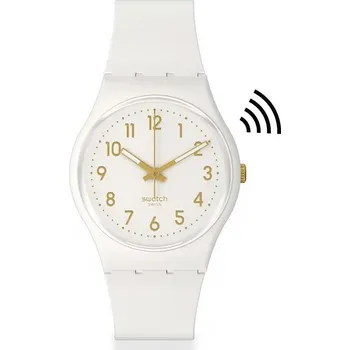 Hodinky Hodinky Swatch White Bishop Pay! SO28W111-5300