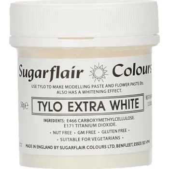 Potravina TYLO Extra White 50 g - Sugarflair