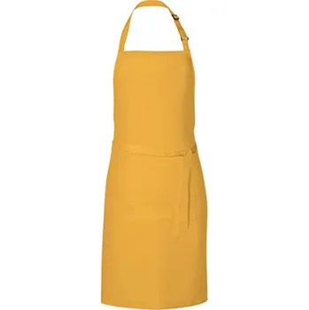 Pracovní zástěra Link Kitchen Wear Unisex grilovací zástěra X987 Sunflower -ca. Pantone 136c 85 x 72 cm