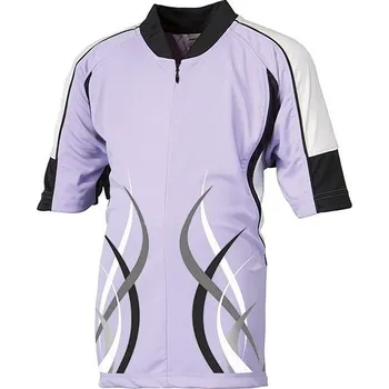 cyklistický dres Dres na kolo PROGRESS Droppy dětský fialová Velikost: 128