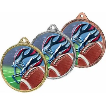 Poháry Bauer Kovová medaile MDL001M06 | Americký fotbal