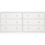 Komoda MYRA 328, Bílá