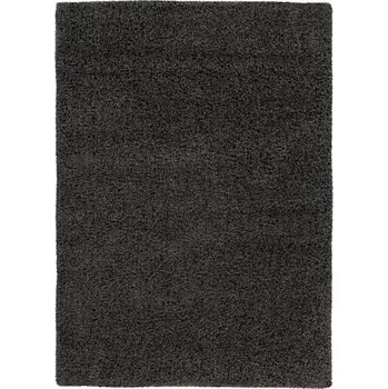 Koberec Vopi Kusový koberec Twist 215 anthracite (Varianta: 80 x 150 cm)