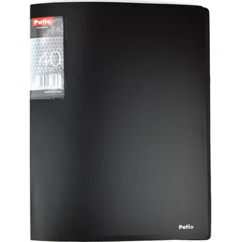 Archivační box Katalogová kniha Patio 40 listů, černá