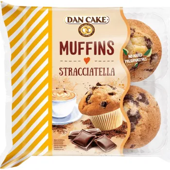 Pečivo DANCAKE Stracciatella mafiny 300g